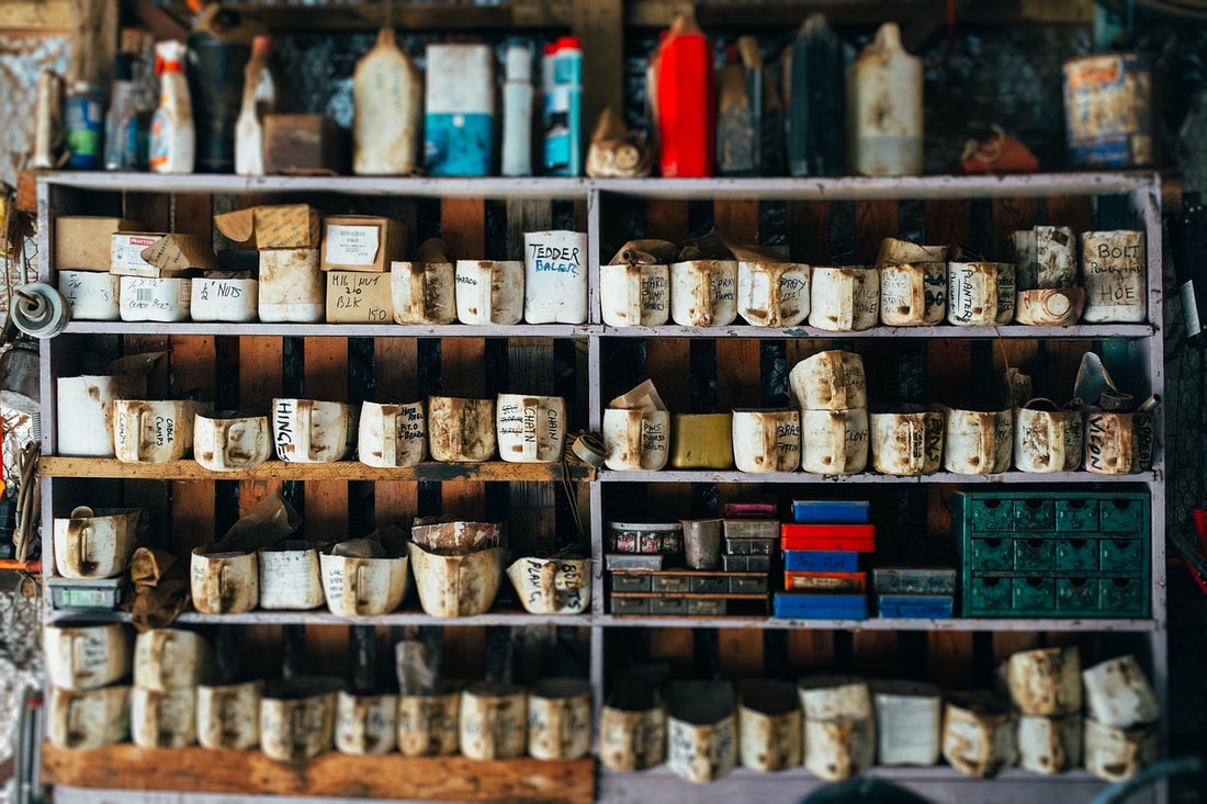Use Shelving Units